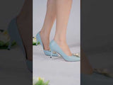 Genevieve women heels in festive style by JULKE