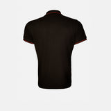 Alistair - Mens Polo Shirt in black color - Julke