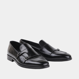 Boian - Men Leather shoes in Black color - Julke