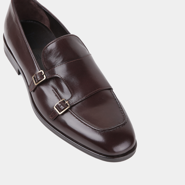 Boian - Men Leather shoes in brown color - Julke