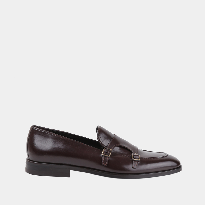 Boian - Men Leather shoes in brown color - Julke