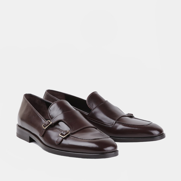 Boian - Men Leather shoes in brown color - Julke