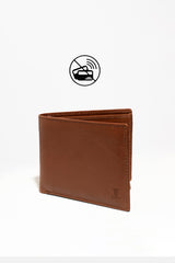 Mens original leather wallet in brown colour with extra card holder by JULKE