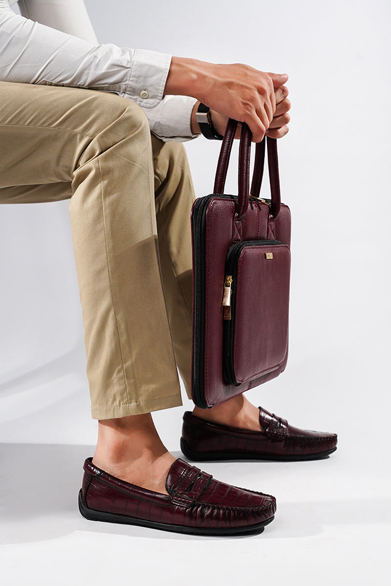 Leather side laptop deals bags for mens