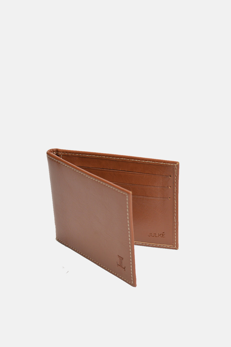 Mens original leather card holder in tan colour by JULKE