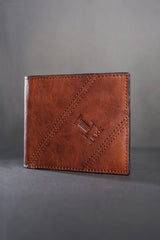 Mens original leather wallet in brown colour by JULKE